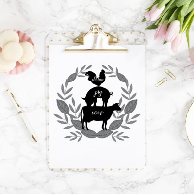 The Farm Collection: 8 Animal Printables
