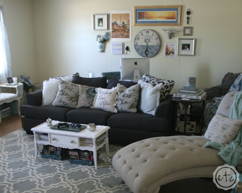 Living Room Reveal... Our Second Home! with Happily Ever After, Etc.