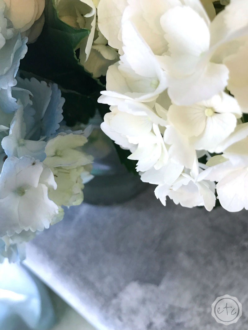Blue, Gray & White Kitchen Reveal