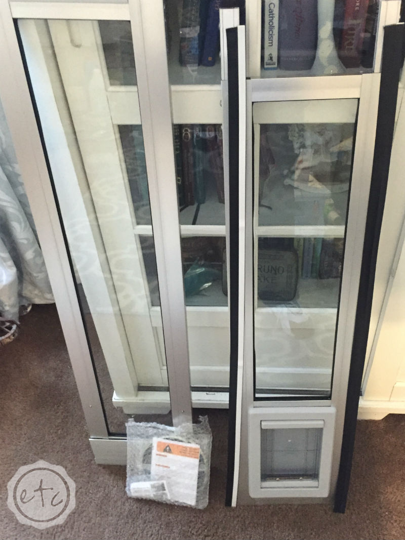 How to Install a Sliding Glass Dog Door!