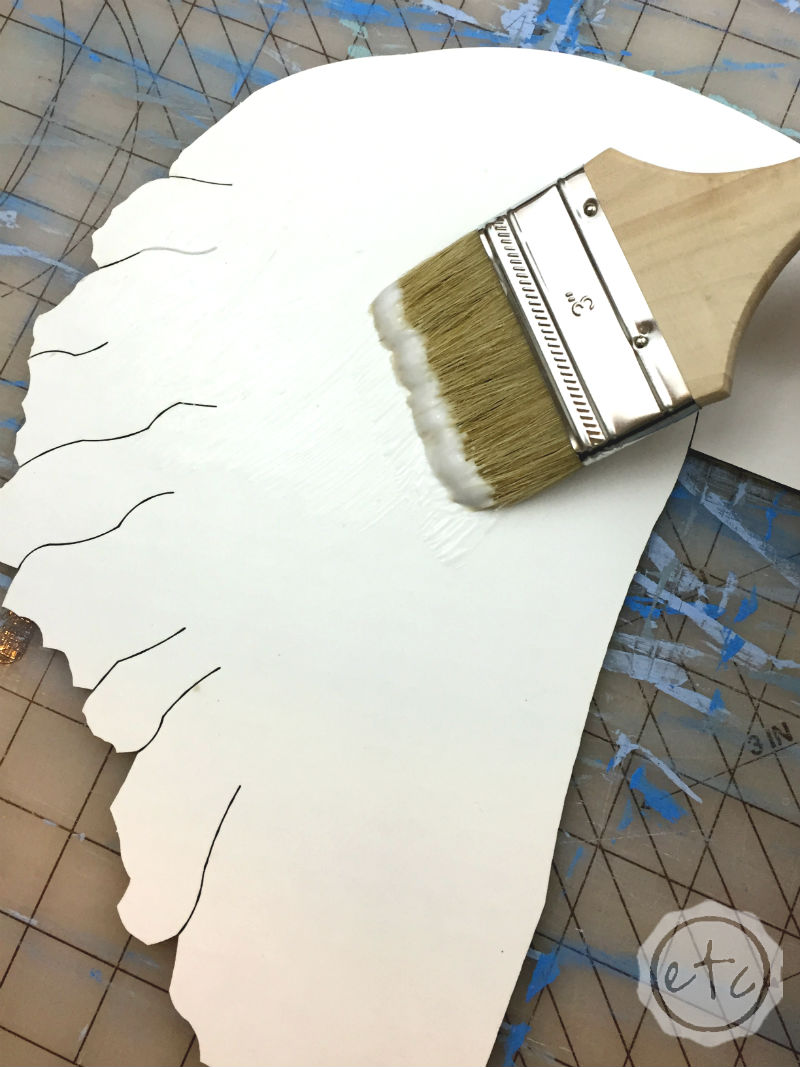 How to Customize a Cardboard Animal Head with Happily Ever After, Etc.