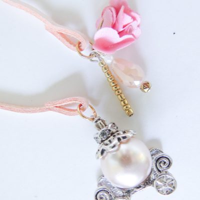 Fall Dangle Charm Leather Bookmark