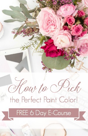 Ready to Pick your Perfect Paint Color? We'll help you with our 6 Day FREE E-Course